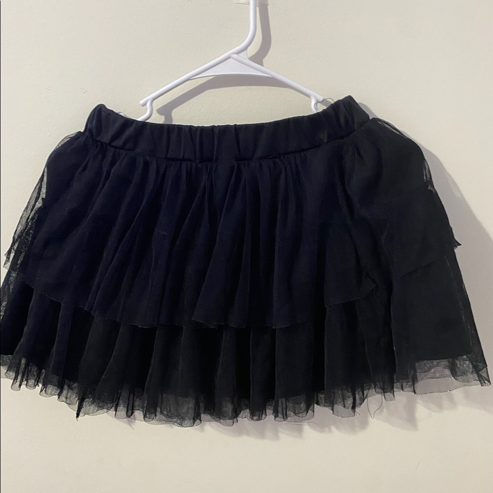 Black Frilly Skirt